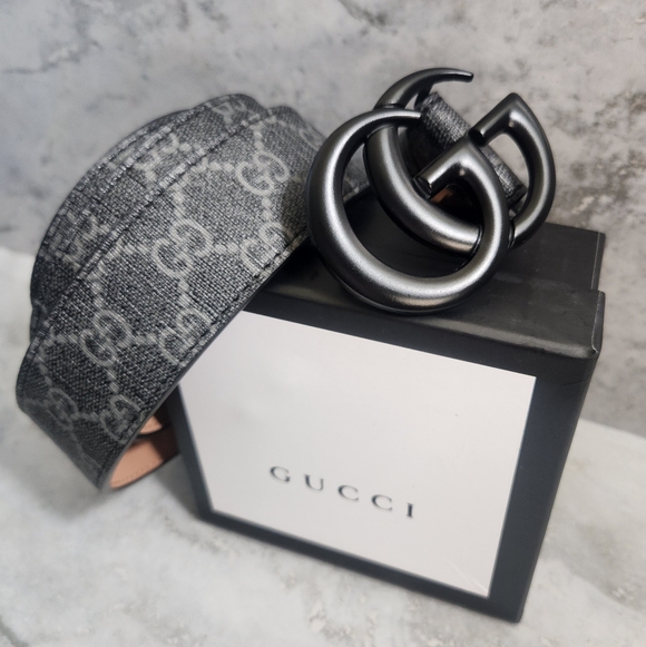 Gucci Black Belt with GG Buckle ✨️🆕️ - Picture 11 of 11